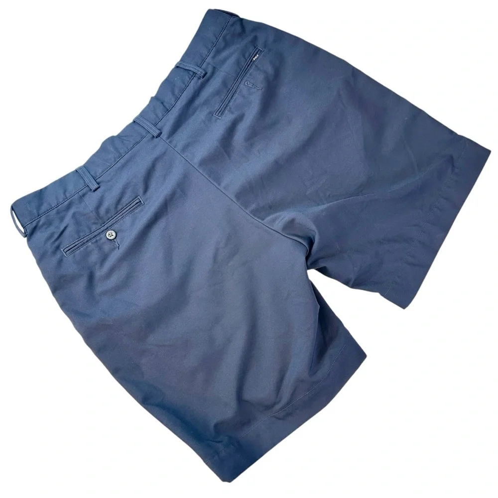Polo Ralph Lauren Classic Fit Flat Front Shorts, Navy Blue, 36 Waist